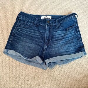 Hollister High Rise Denim Shorts